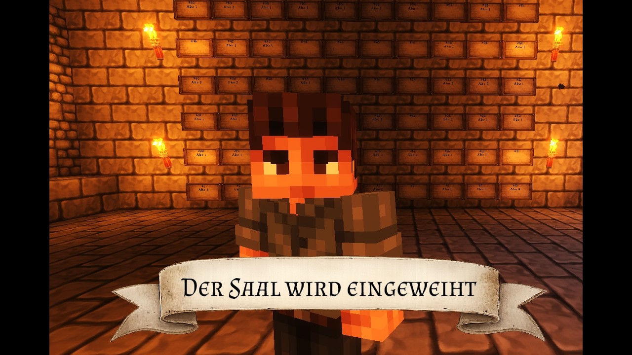 Minecraft OneBlock Castle - Bau der Community Schilder Wand | Community Special