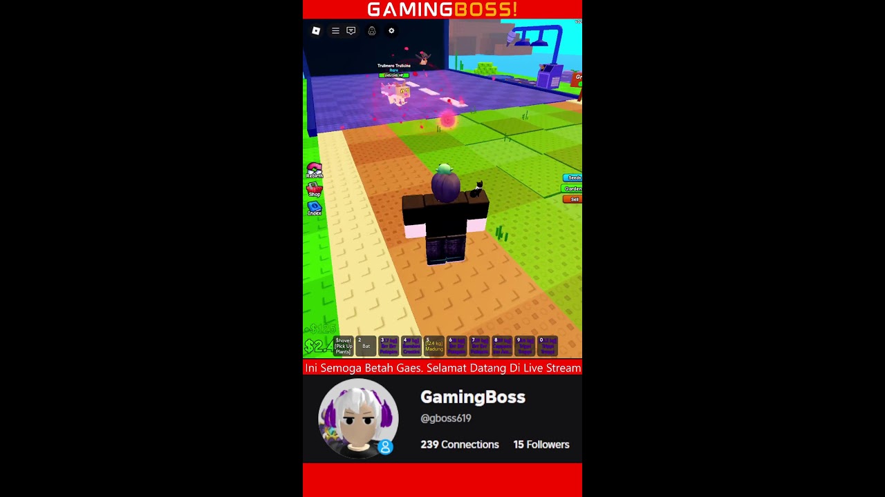 😱 Gaming Boss - Live Gaming Roblox Boss Part 76 🎮