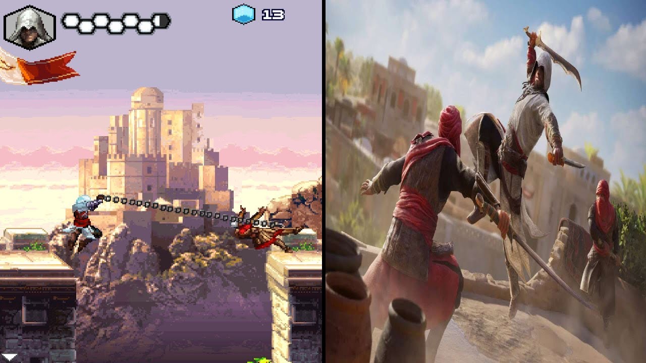 Evolution of Assasins Creed Mobile Games