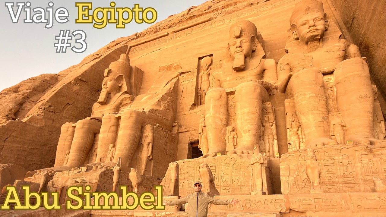 RAMSÉS II y su amor por NEFERTARI - Abu Simbel | Viaje Egipto #3