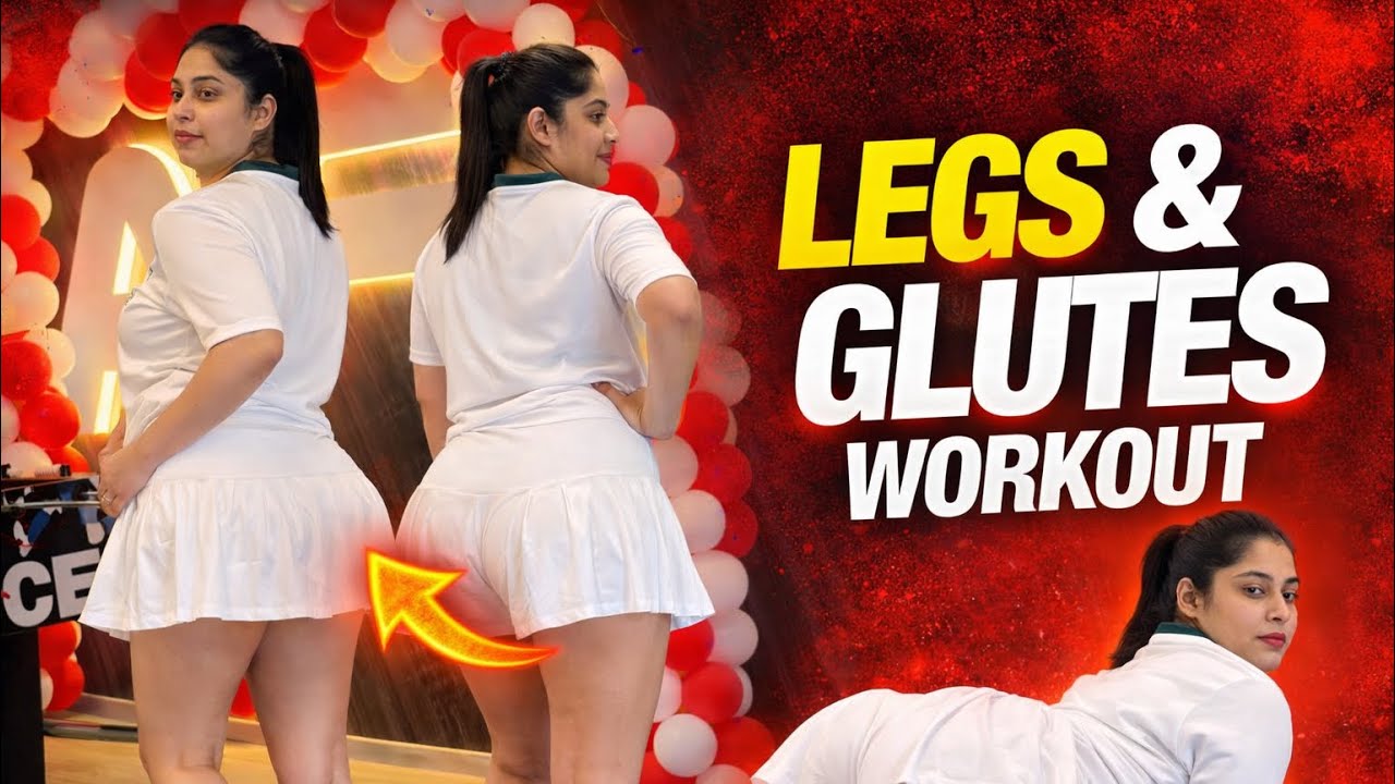 LEGS & GLUTES WORKOUT 🍑 #glutesworkout 
