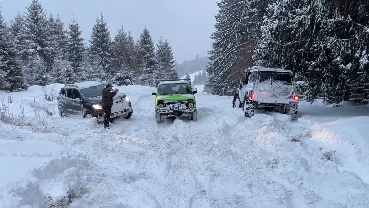 [БЕЗДОРОЖЬ] - LADA Niva VS Suzuki Jimny VS Patrol M57
