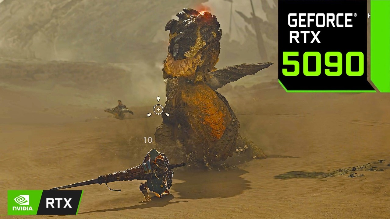 Monster Hunter Wilds | RTX 5090 ( 4K Max Settings Ray Tracing ON / DLSS ON )
