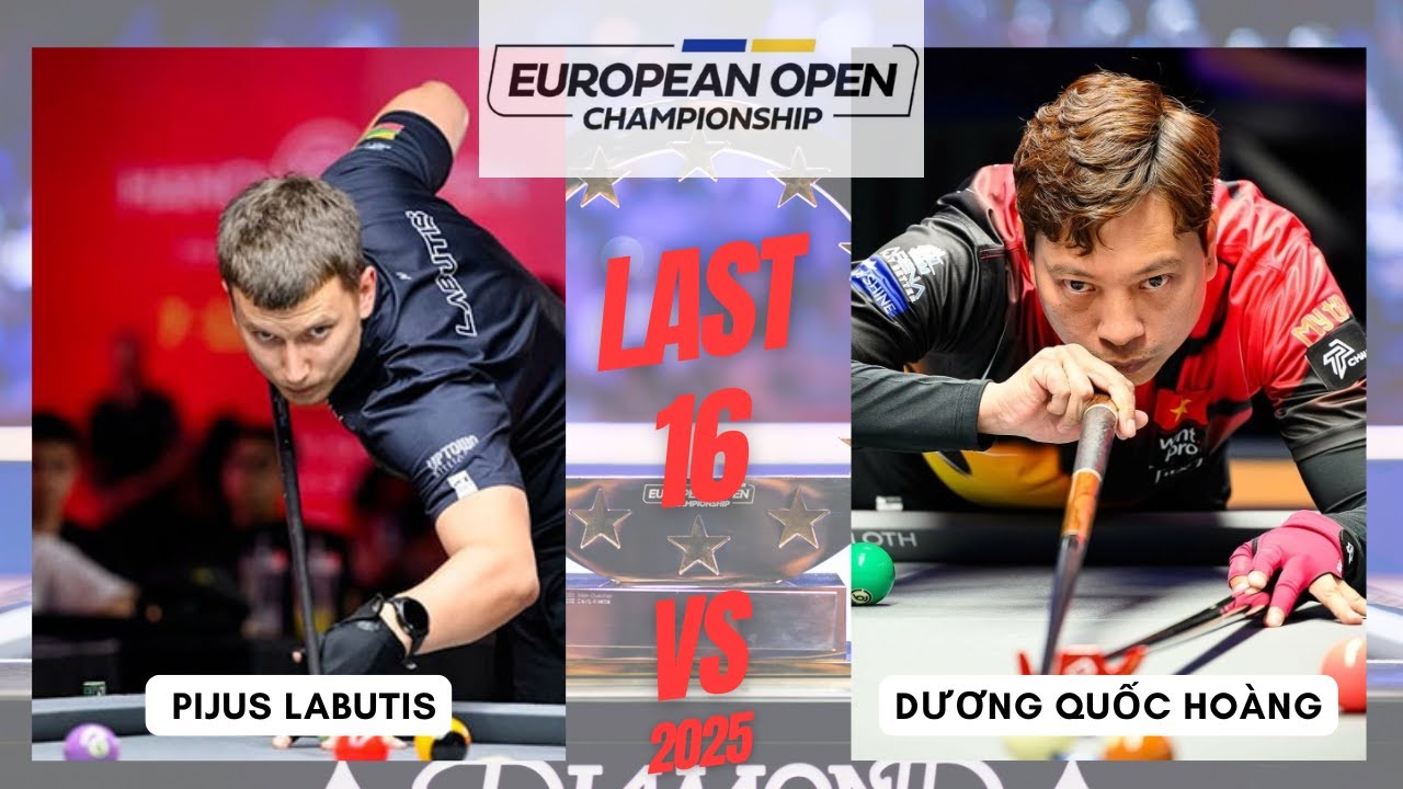 Pijus Labutis vs Duong Quoc Hoang | Quarter Final | Highlights | 2025 European Open