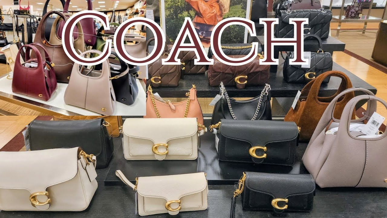 COACH NEW DROP | TABBY SHOULDER BAGS | SHOES | COAT | JACKET SALE $$ now!! #shopwithme #coach 