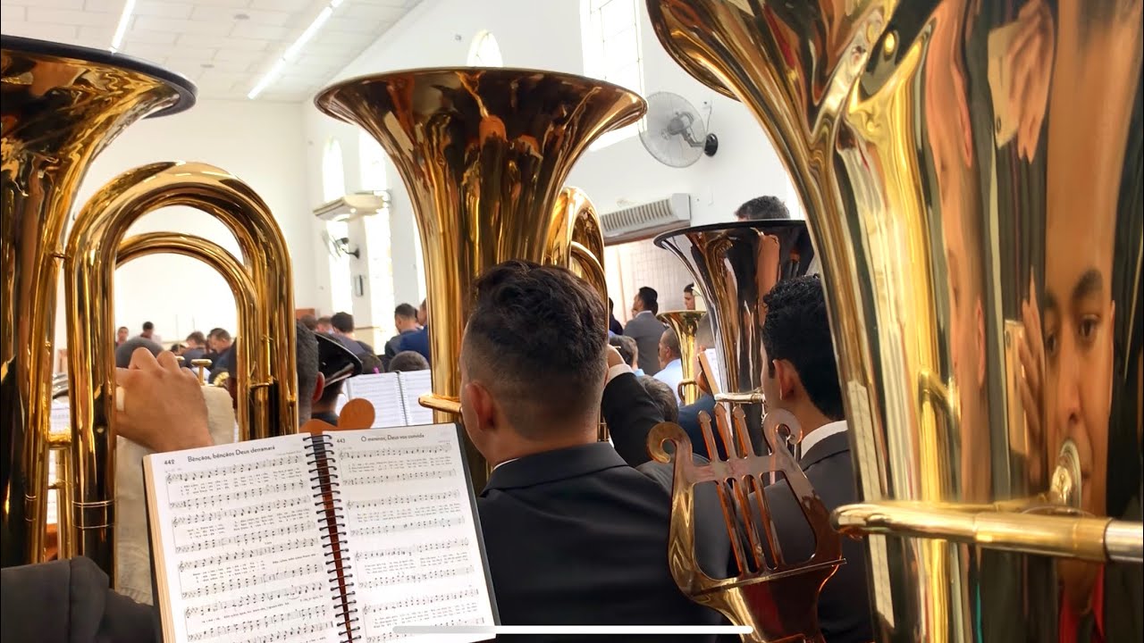 Reunião da Mocidade CCB Hino 442 “Bençãos! Bençãos Deus derramará”