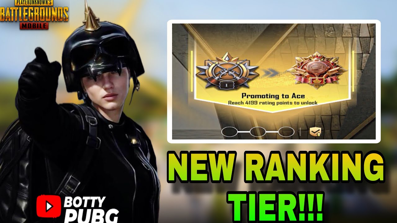 PUBG Mobile New Season Ranking Tier Trial 🔥 | New Tier System Explained + Gameplay