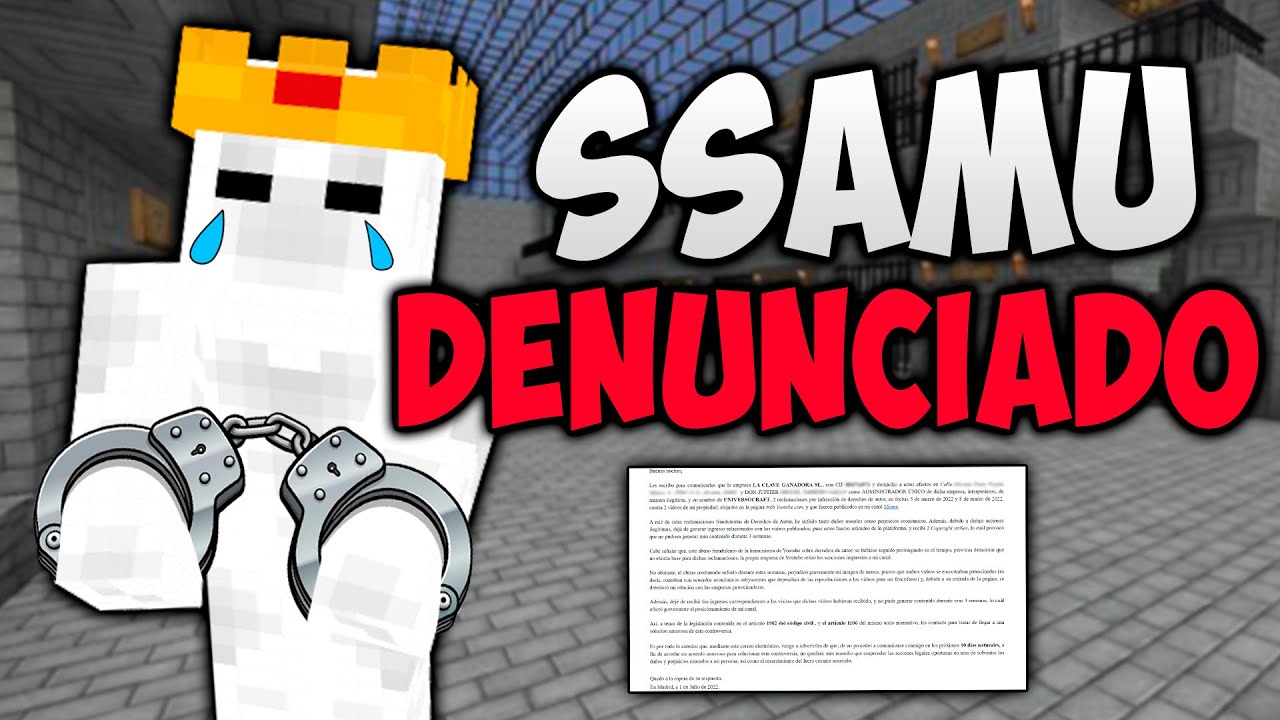 SSAMU DENUNCIADO por UNIVERSOCRAFT