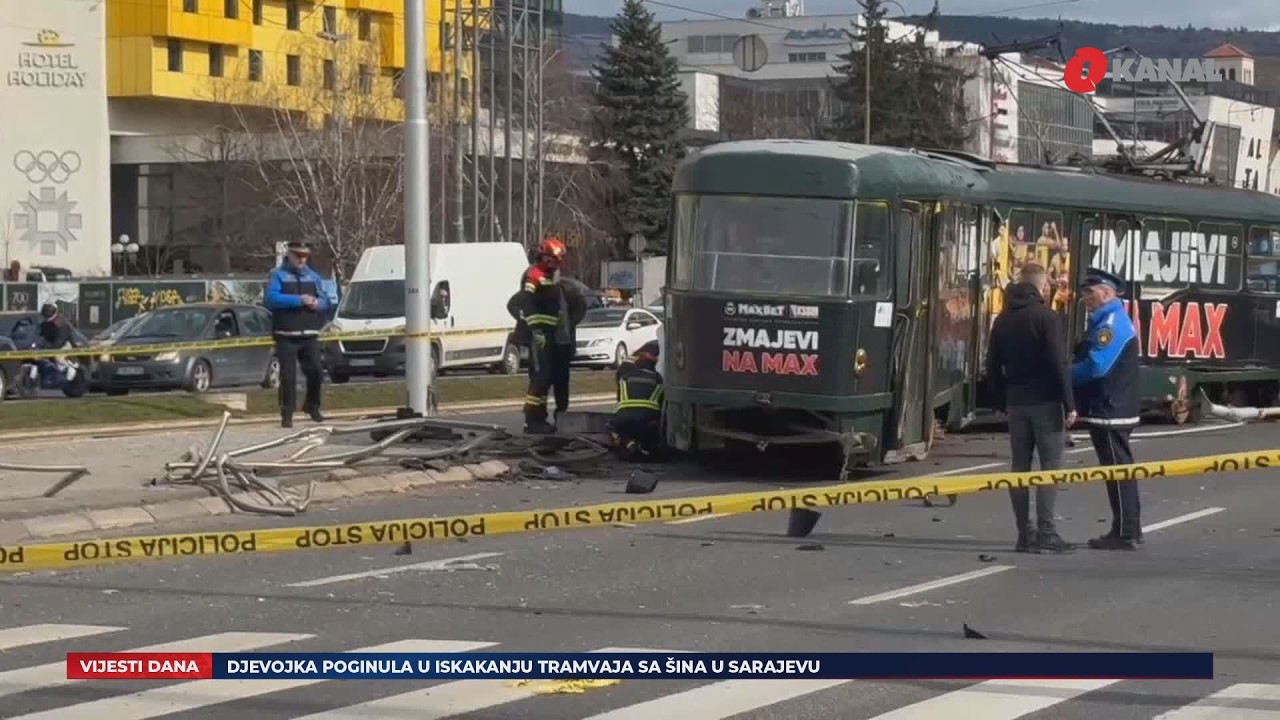 Tragedija u Sarajevu: Tramvaj izletio sa šina, mladić (23) smrtno stradao - O Vijesti