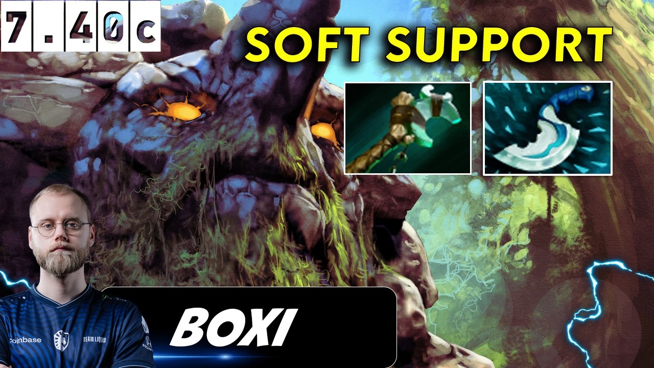 Boxi Tiny Soft Support - Dota 2 Patch 7.40c Pro Player Gameplay