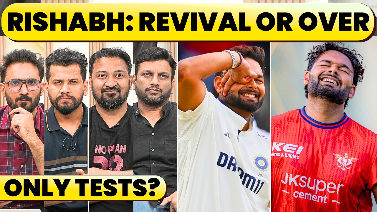 RISHABH PANT'S CAREER AT STAKE, QUESTIONS ON ODI SPOT. IPL FAILURE & YOU ARE GONE
