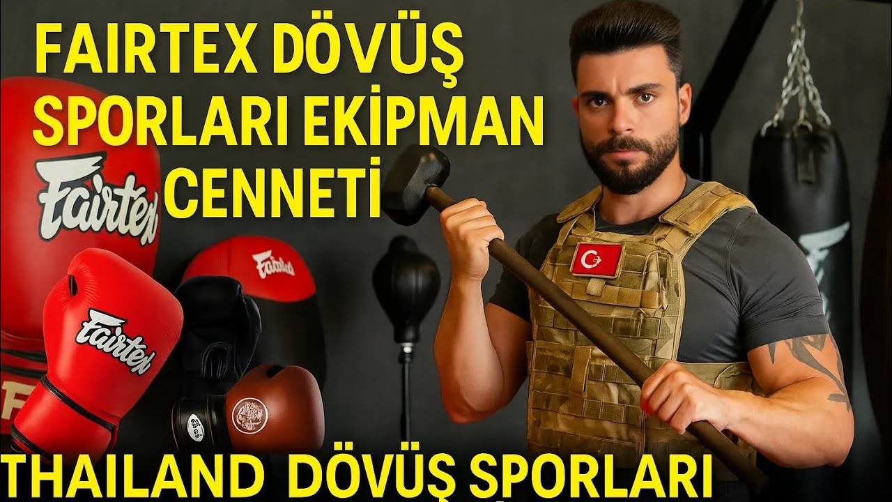 THAILAND DOVUS SPORLARI  ALISVERISi FAİRTEX MAĞAZASI #fairtex #muaythai #kickbox