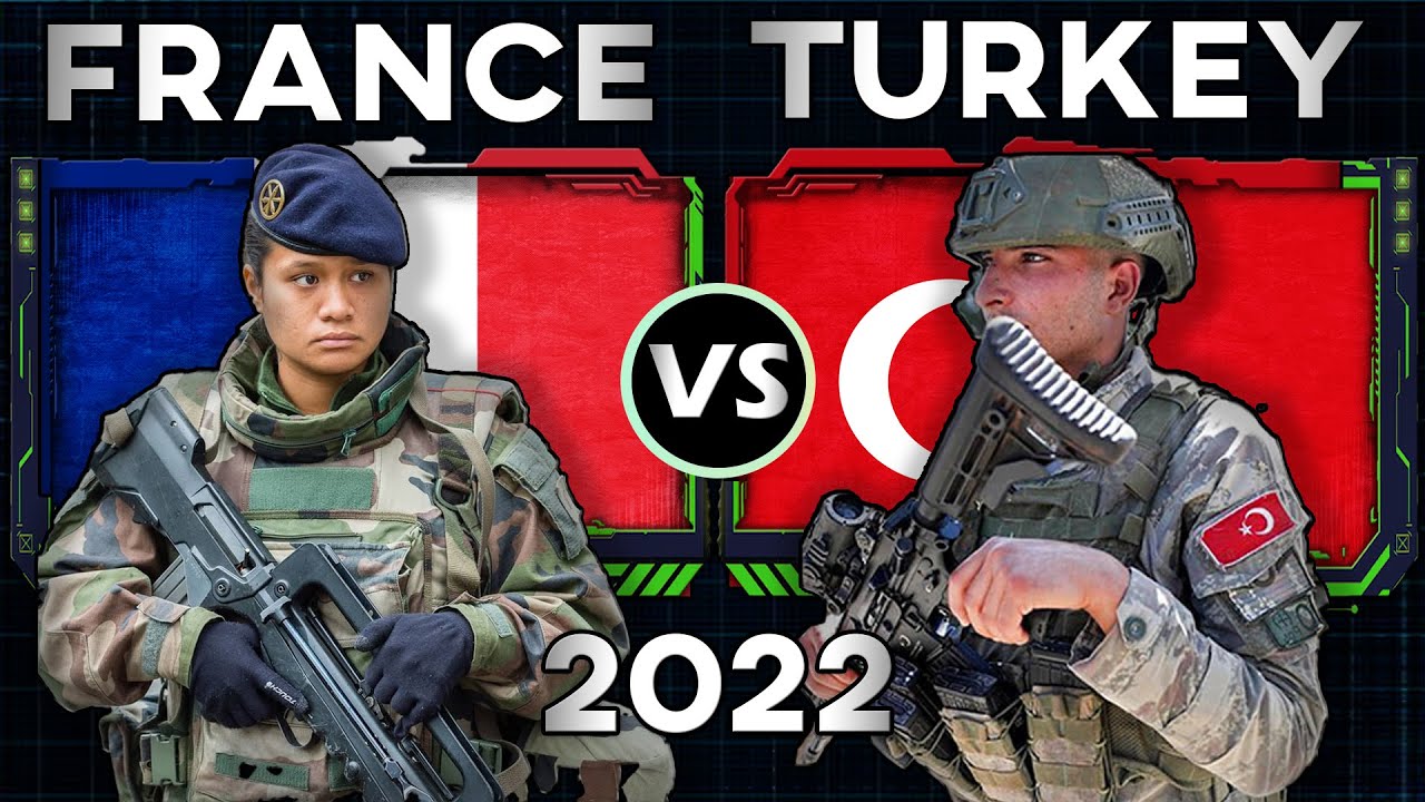 France vs Turkey Military Power Comparison 2022