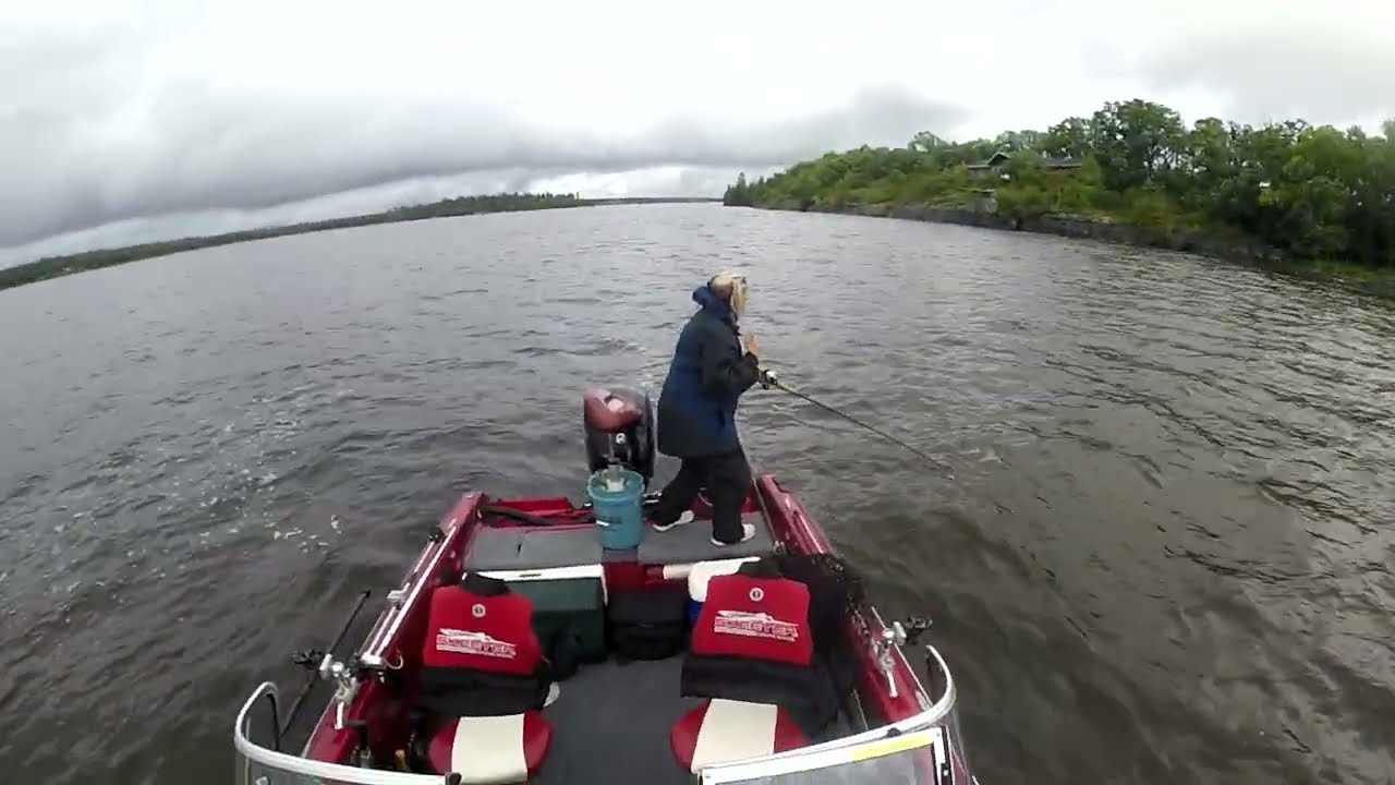 This has never happened to us musky fishing on LOTW