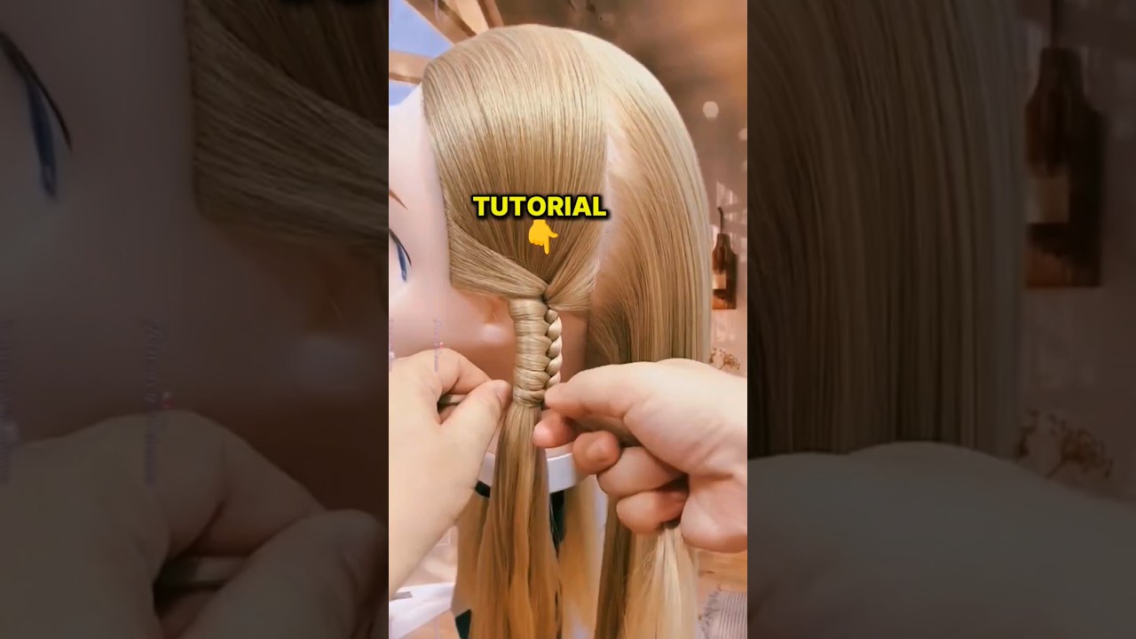 Trenza f&aacute;cil #trenzas #tutorial #viral #shorts #beautiful #braids