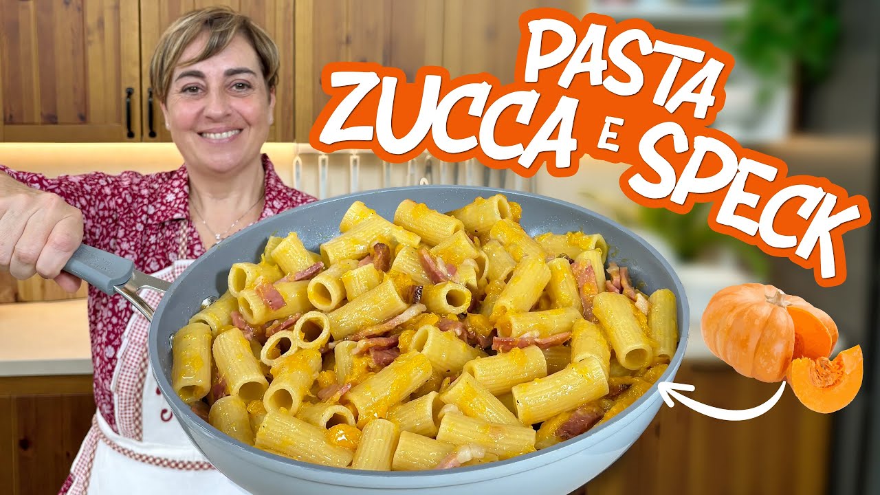PASTA ZUCCA E SPECK Ricetta Facile - Fatto in Casa da Benedetta