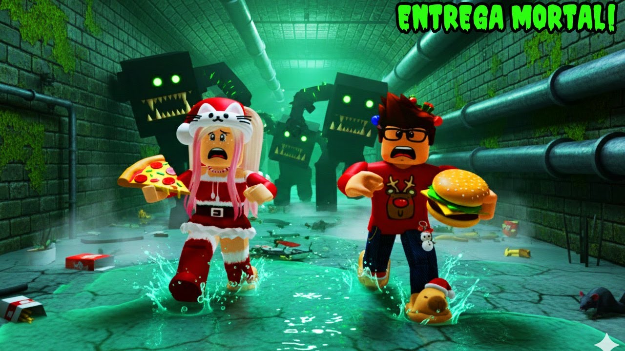 ENTREGA MORTAL! Buscando Comida En Las Alcantarillas En Un Apocalisis Del Mal!😲