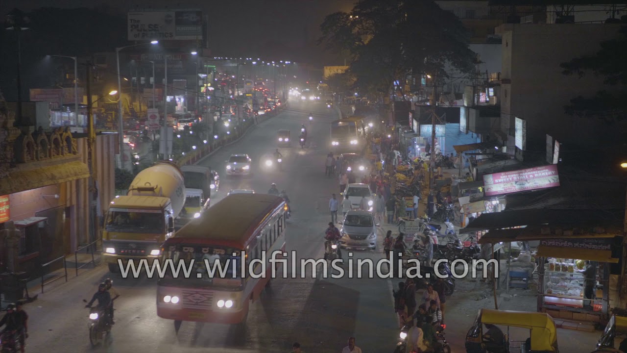The streets and bustling roads of KR Puram | Karnataka