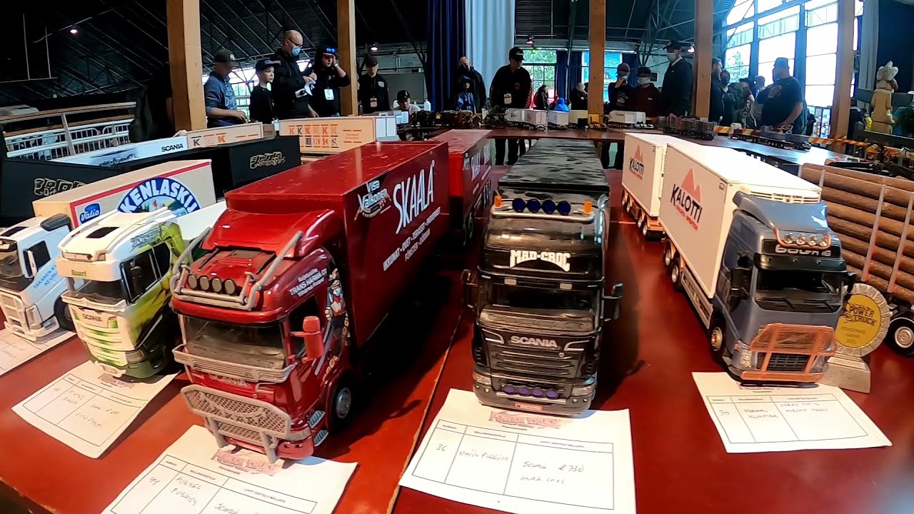 Pienoismalli-näyttely | Power Truck Show 2021