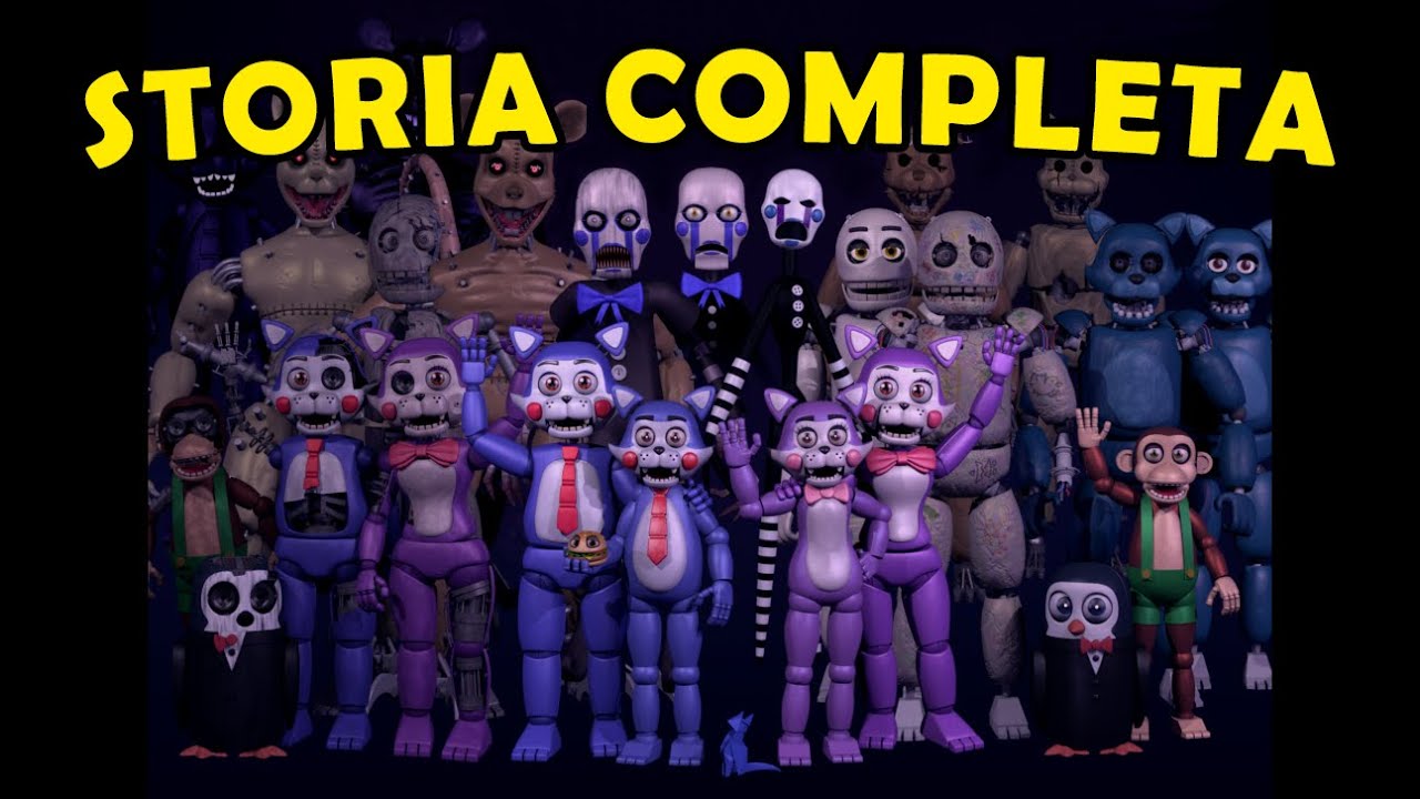 FIVE NIGHTS AT CANDY'S - LA STORIA COMPLETA