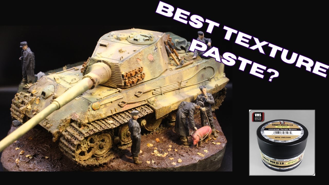 I Tested DIY diorama Texture Paste Against Pro Products The Results Surprised Me 1/35th king tiger 