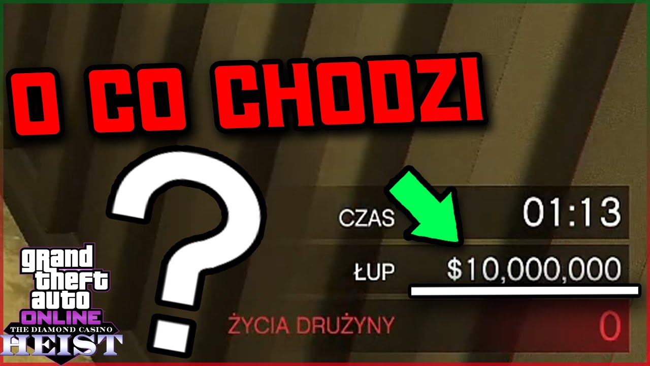 TO JEST COŚ DZIWNEGO ... - GTA ONLINE Napady na kasyno z randomami
