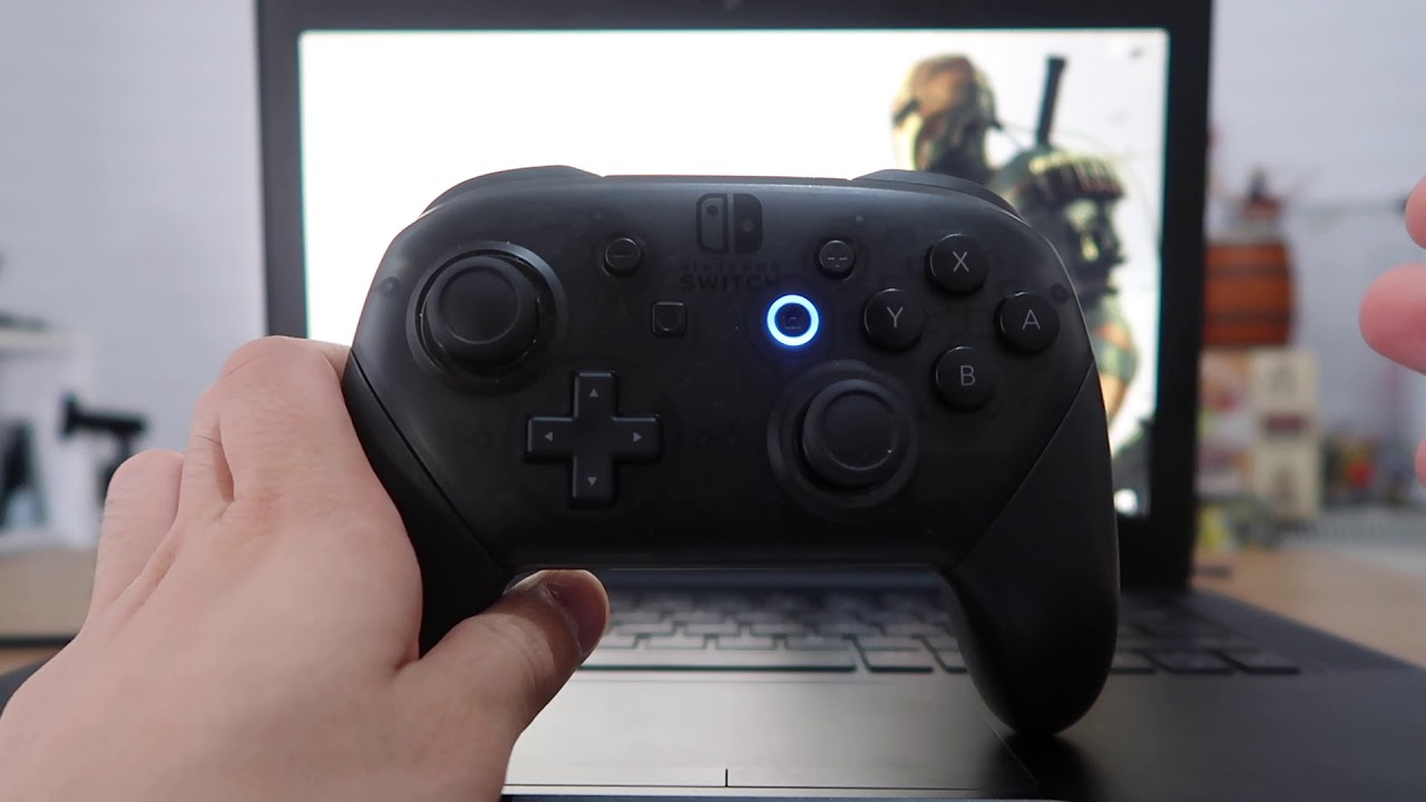Как подключить контроллер Switch Pro к ПК/ноутбуку