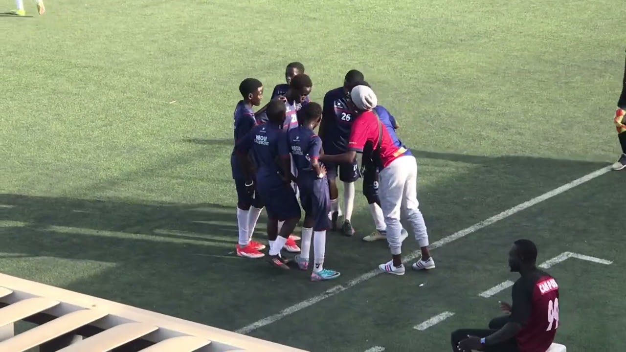 Résumé Match tournoi paris académy ( Mbour Excellence Foot.  Vs.  Paris académy. U13 ( 2-0 )