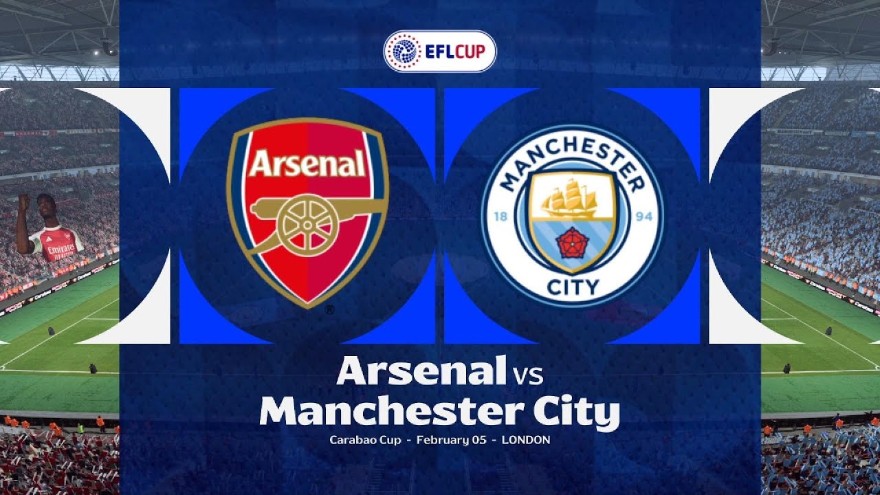 FINAL CARABAO CUP 2026 | ARSENAL VS MANCHESTER CITY #carabaocup #fc26