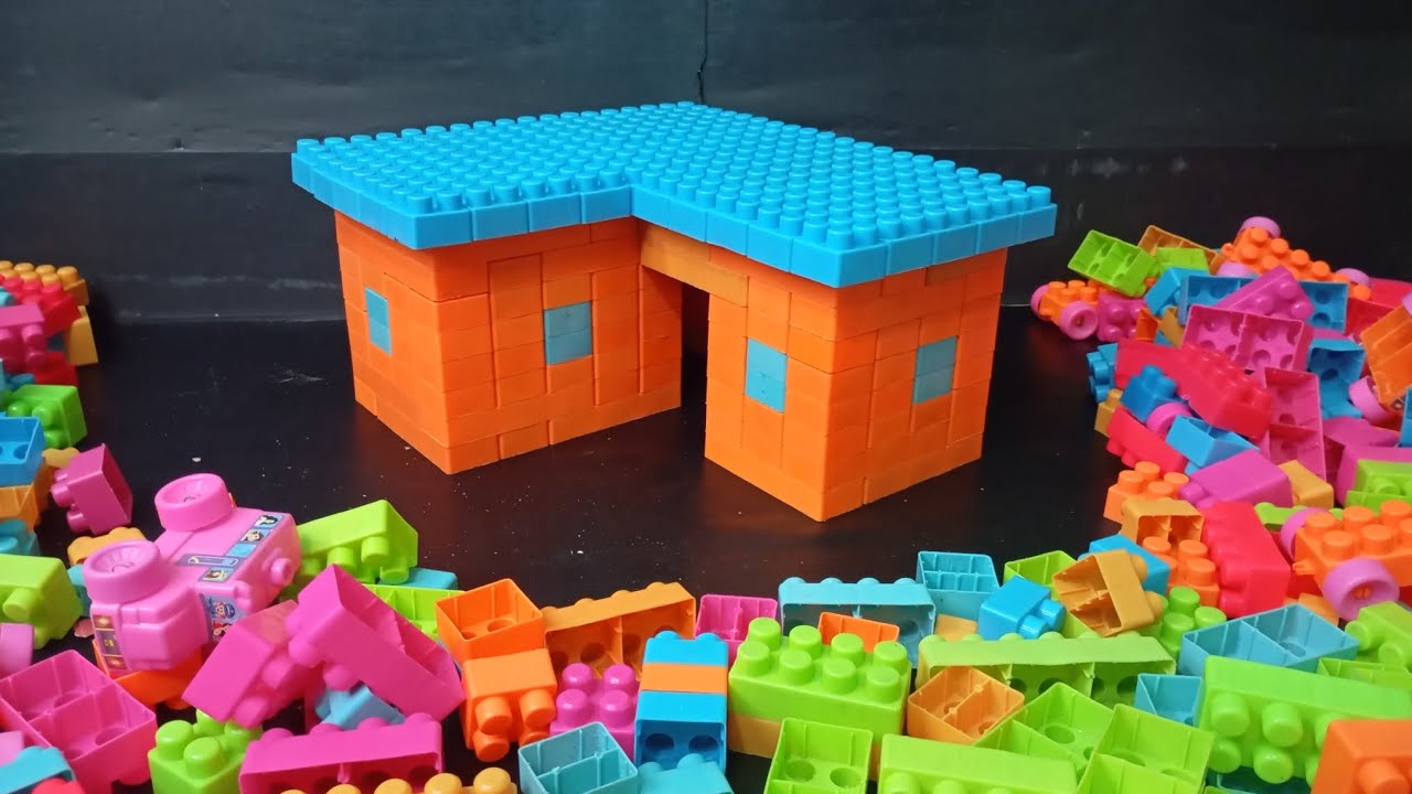 Satisfying DIY House Build | ASMR Building Blocks #buildingblocks