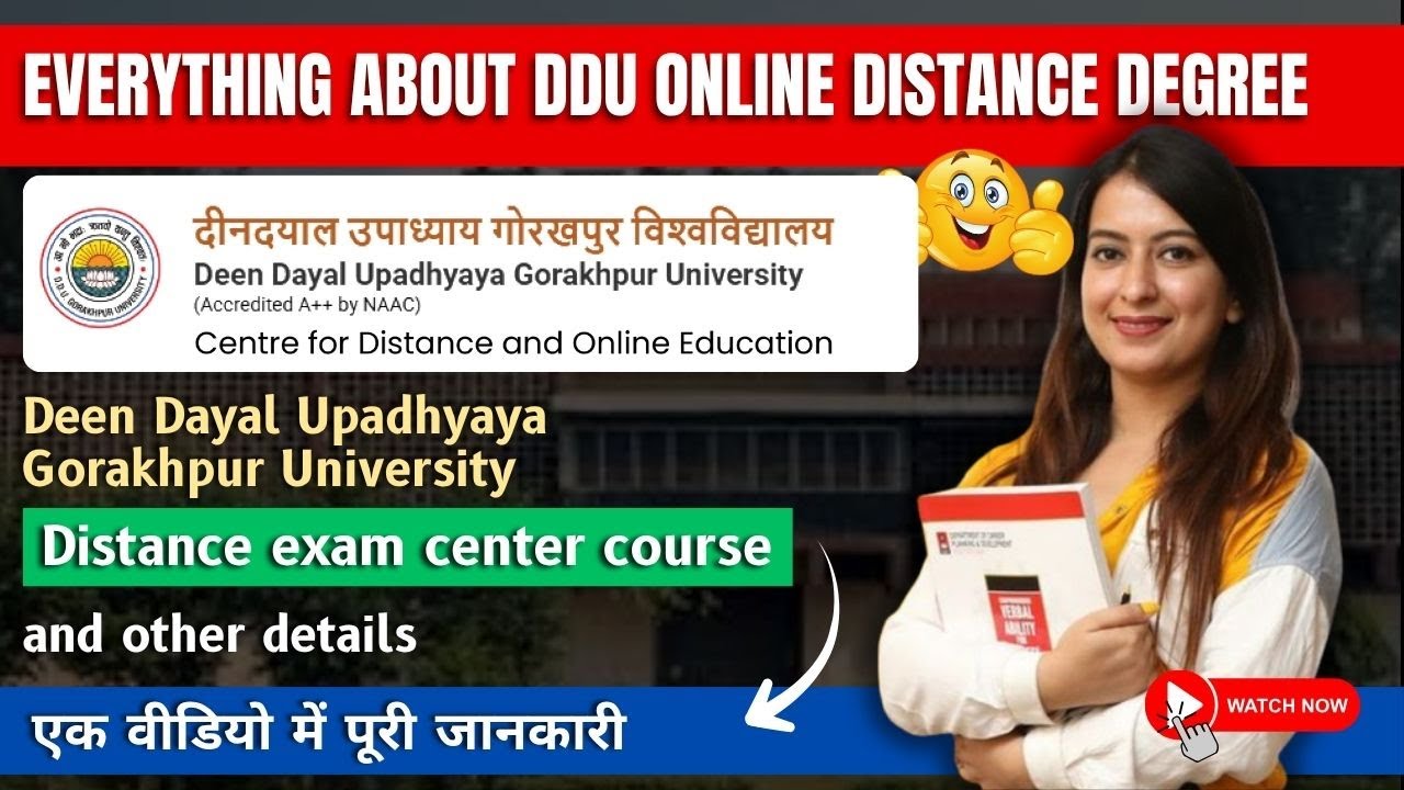 Deen Dayal University Online Distance Learning &ndash; Full Details | DDU Online Degree Valid or Not?