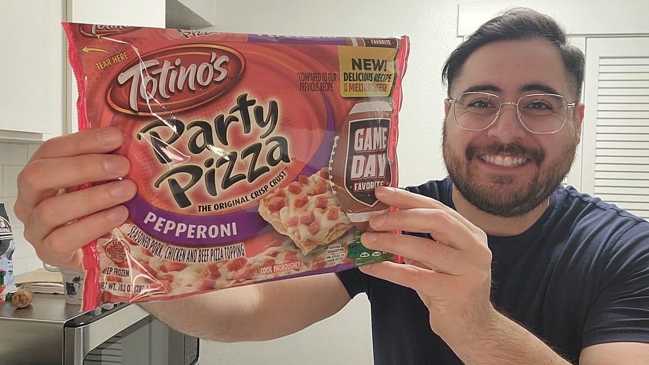 Totino's Party Pepperoni Pizza REVIEW!