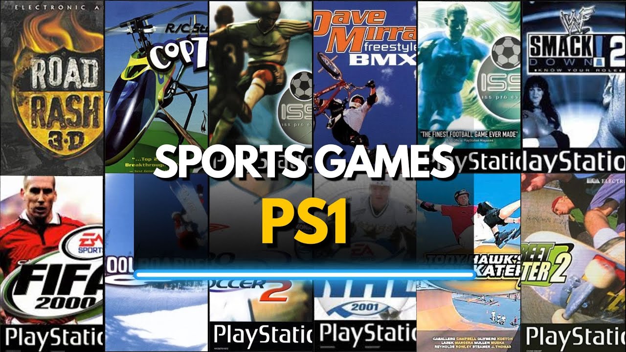Top 50 Best PS1 SPORTS Games You Need To Play