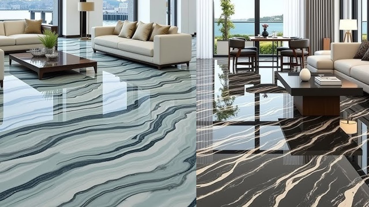 New Modern Floor Tiles Designs For Stylish Living Rooms 2025/Ceramic Tile flooring design Ideas/Home