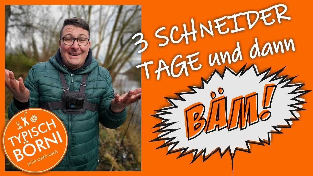 3 Tage schneidern und dann BÄM ein Fisch nach dem anderen! Einfach nur Krass.