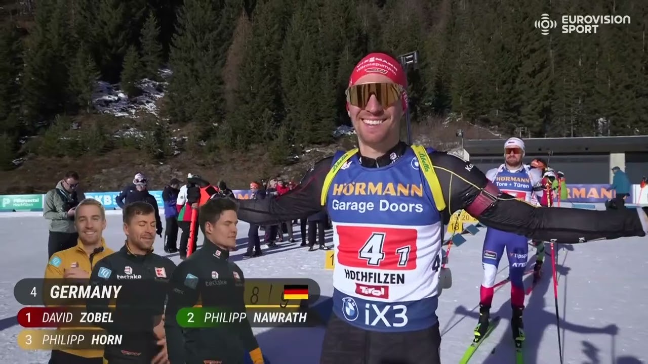 Biathlon World Cup 25-26, Race 15, Relay Men, Hochfilzen, Austria