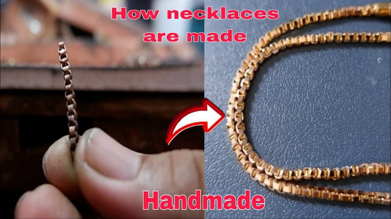 Let`s learn how to make Battambang fashion necklace [ Handmade ]