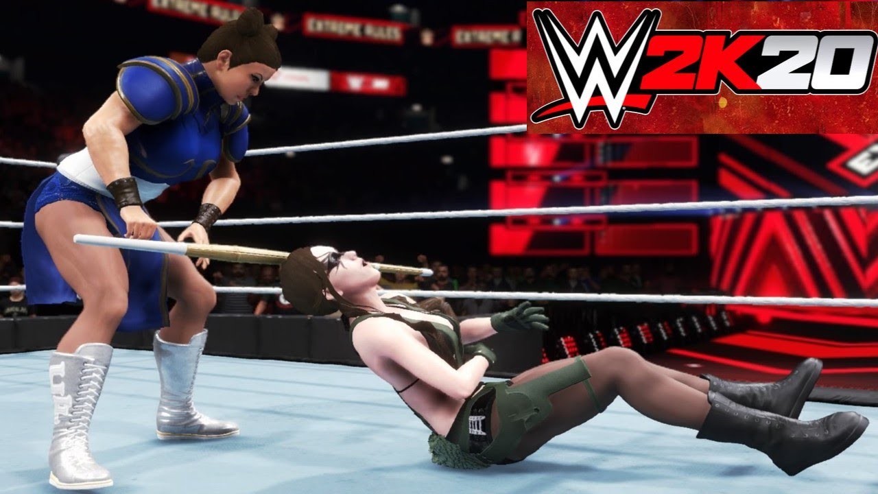 Chun-Li v Quiet! - WWE 2K20 Extreme Rules Match