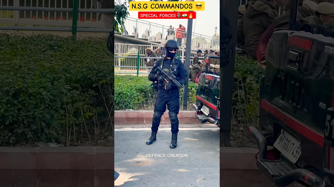 N.S.G Commandos 🗿🔥| Indian Special Forces 🇮🇳 RDC parade #shorts #viral #nsg