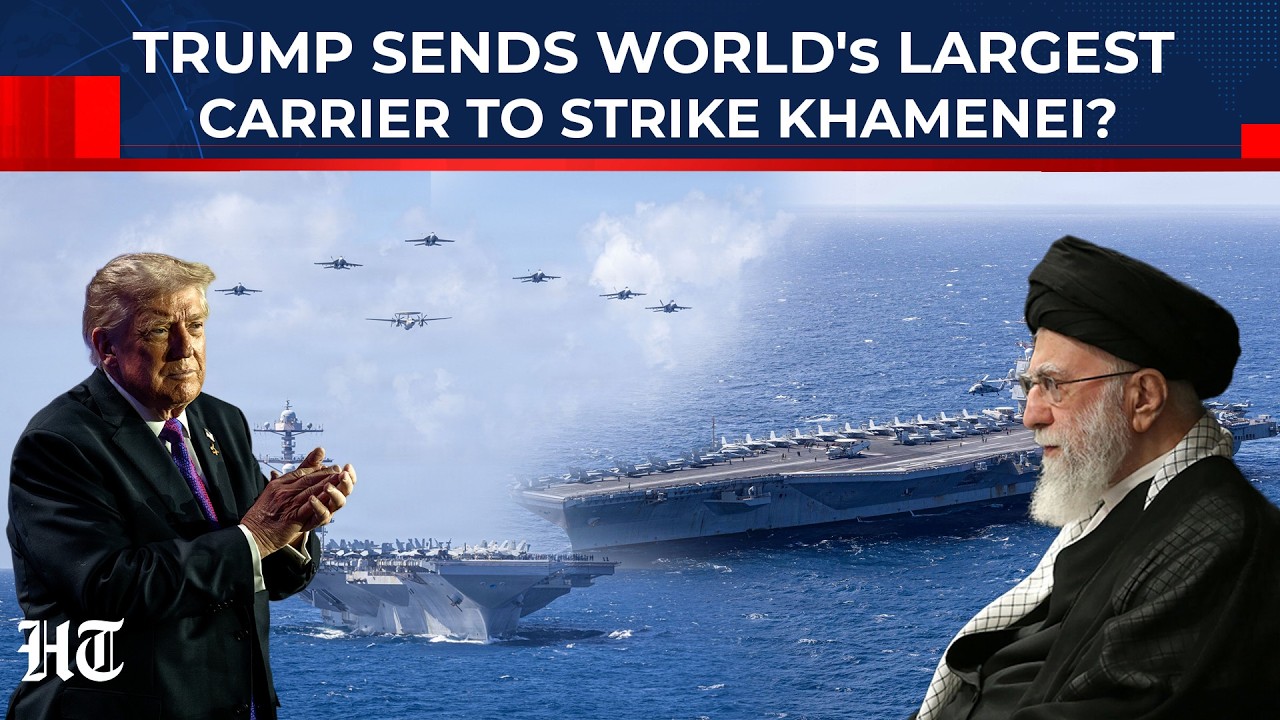 Trump Sets Iran Deadline, But Gerald R Ford Deployment Near Tehran Signals Bigger Military Play