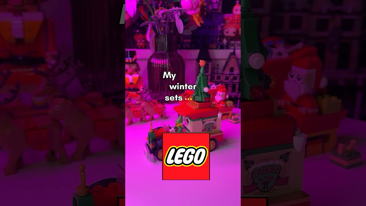 Моя зимняя коллекция LEGO ❤️ 