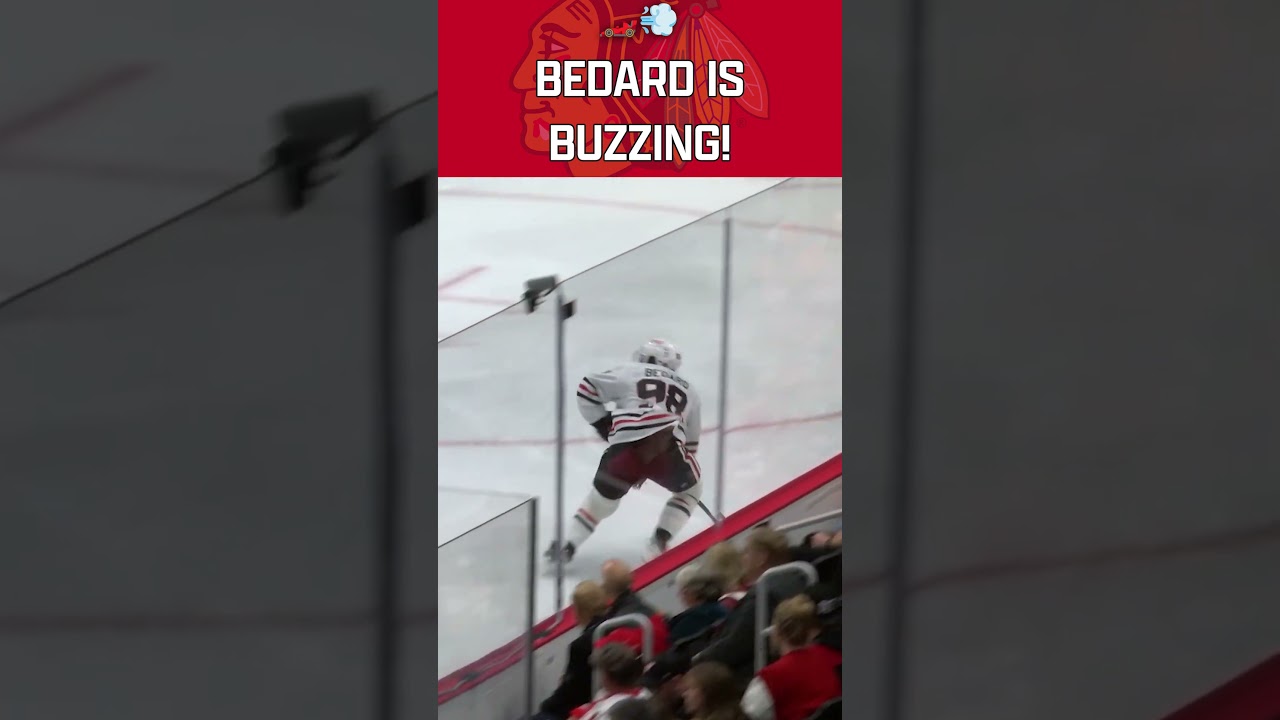 Preseason Bedard is FEELING IT! 🛸🛸🛸