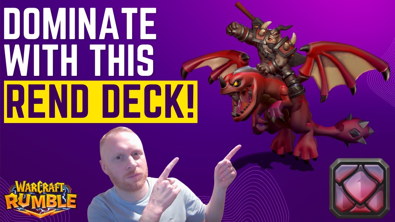 DOMINATE PvP with THIS Rend Deck! #warcraftrumble