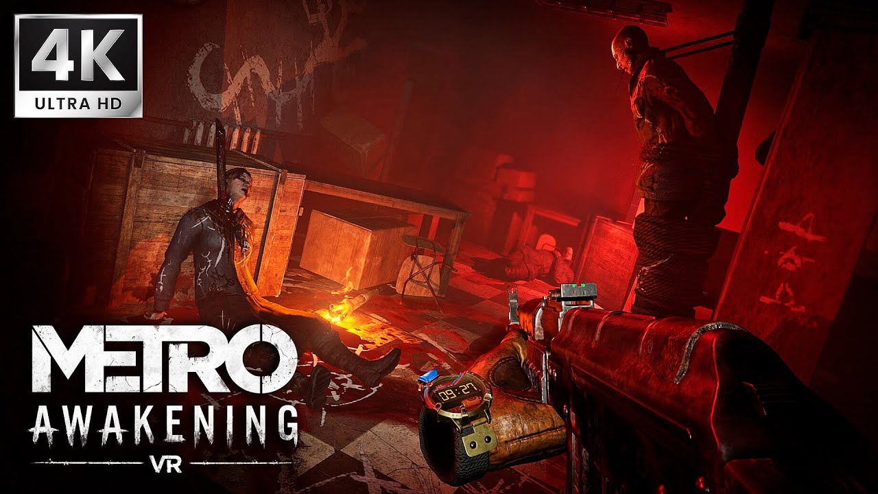 VR СТРИМ НА ПК ➤ METRO AWAKENING VR ➤ 4K/60fps ➤ Прохождение 4