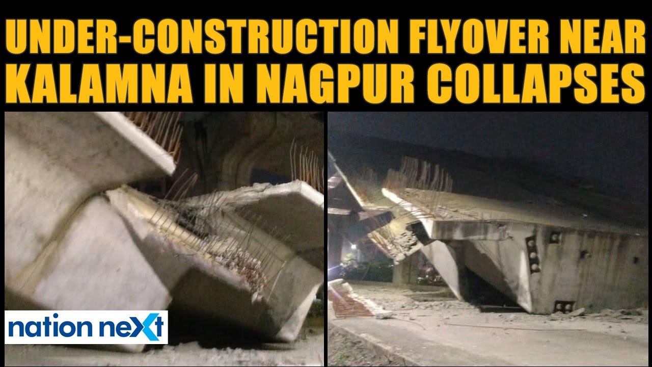 Under-construction flyover near Kalamna in Nagpur collapses