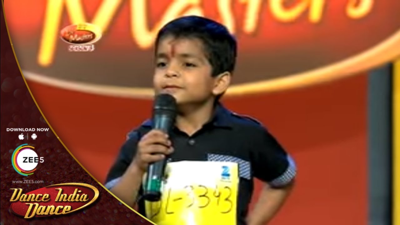 Akshay Maurya MOST FUNNY AUDITION Performance - DID L'il Masters Season 3