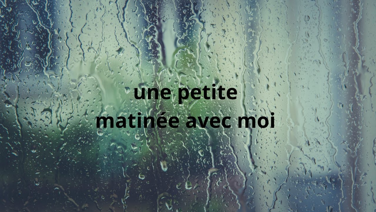 une matinée avec moi