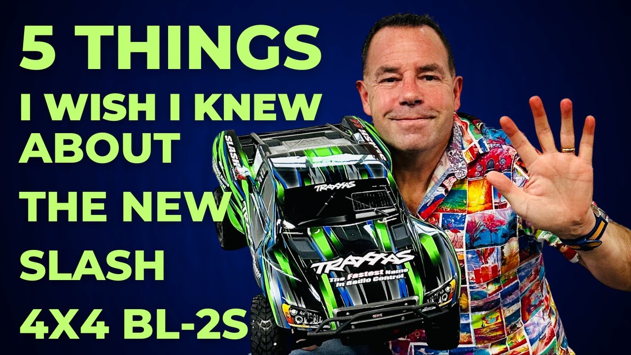 5 фактов, о которых вы не знали! Новый Slash 4x4 Brushless