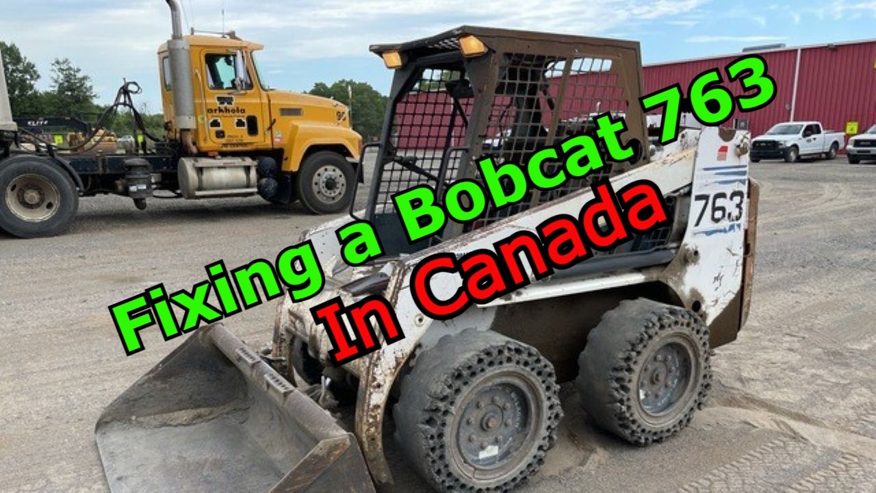I bought a 1999  Bobcat 763 (what a disaster!) I will Fix it.