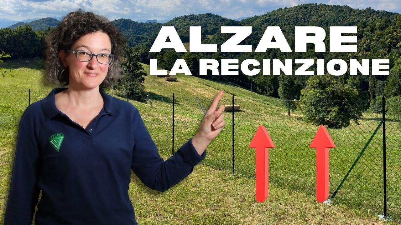 Prolunghe e giunti per alzare l'altezza della recinzione